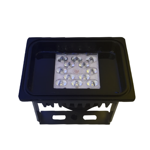 Proyector de LED luz fría asimétrico 150x75º 220v